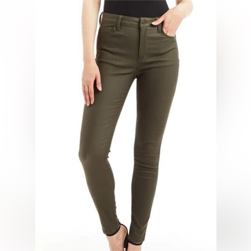 Rag & Bone Jeans in Coated Olive Night
